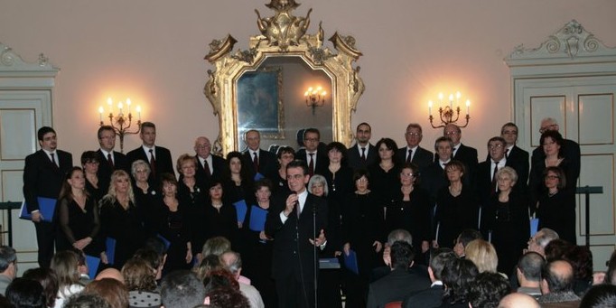 Coro S. Cecilia Galliate - Concerto Prefettura Novara - 2010